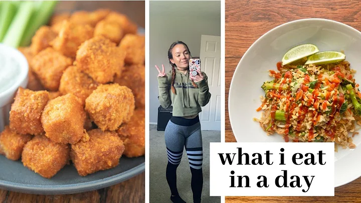 What I Eat in a Day Vlog / Vegan Pad Thai, Air Fry...