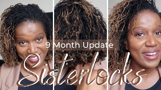 9 Month Sisterlocks Update + Sisterlocks Install Essentials | Type 4a 4b Hair | Sarah Roxanne Watson