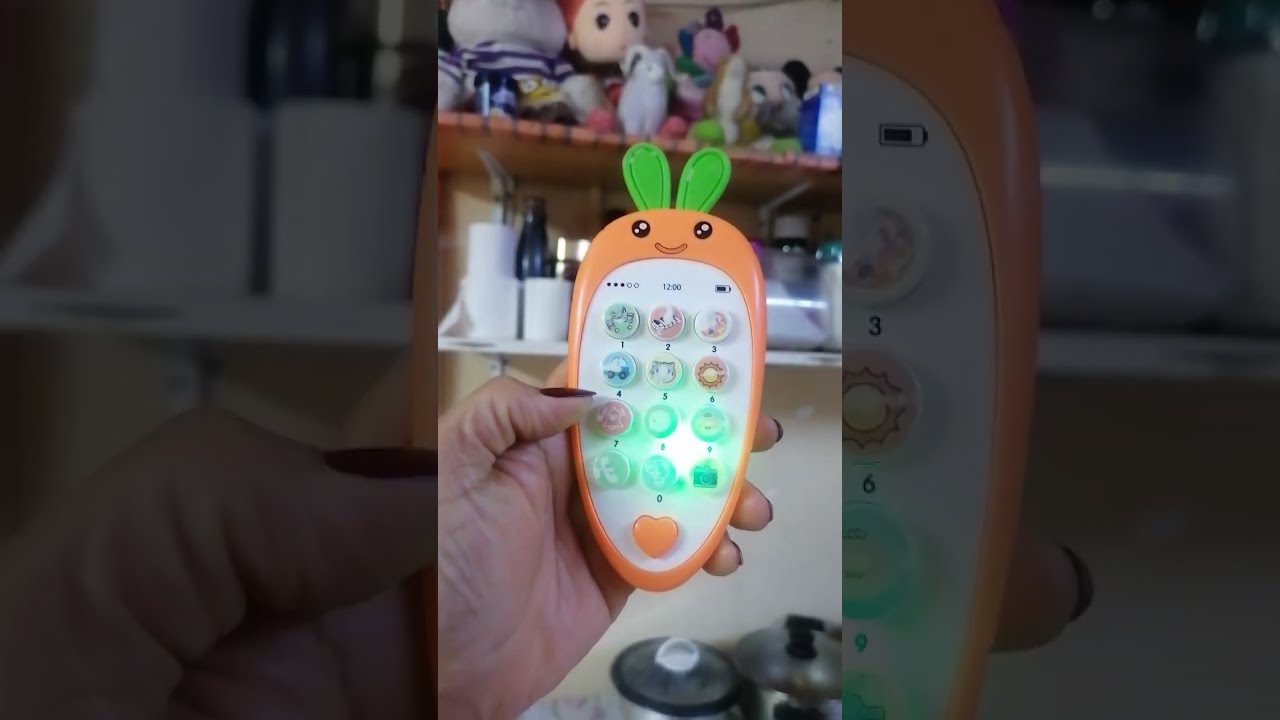CUTE LEARNING PHONE TOY Digitallearning Satisfying Soundeffects Happybaby Amazingsound Viral