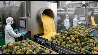 Inside The Factory How Pineapple Powder Is Made From Fresh Fruit Full Process