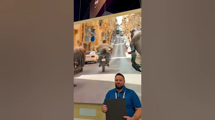 INCREDIBLE LED Video Wall 212-INCHES #homecinema #cediaexpo