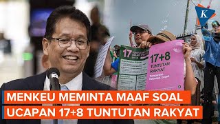Sehari Jadi Menkeu, Purbaya Minta Maaf soal Ucapan 17 8 Tuntutan Rakyat