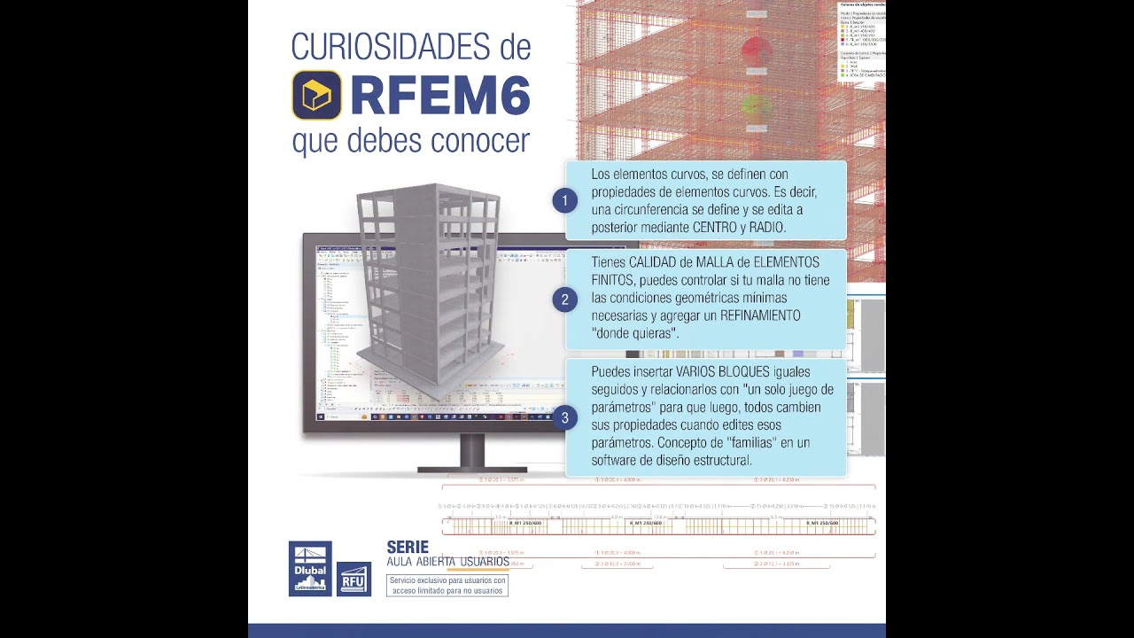 CURIOSIDADES de RFEM 6... #ingenier&iacute;a #ingenieria #structuralanalysis #structuralengineering