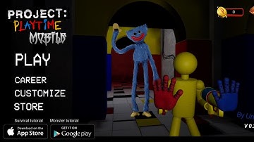 Official Project: playtime mobile (Beta) Gameplay (Android/iOS)poppy playtime multiplayer