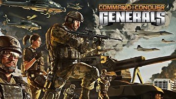 China Overlord Tank 1 vs 3 USA Paladin - TEST PARTY (ELITE ARMY Mod) C&C Generals Zero Hour