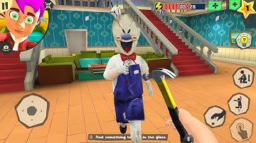 Scary Robber Home Clash New Funny Pranks Levels Icescream Enter in Felix & Lester House(Android/iOS)