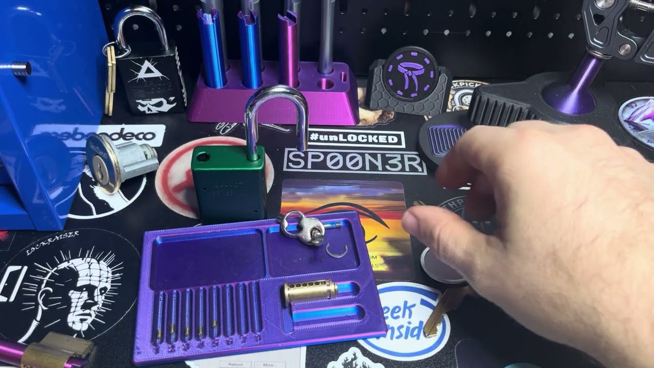 American Lock A1100 pick and gut redux (green belt)