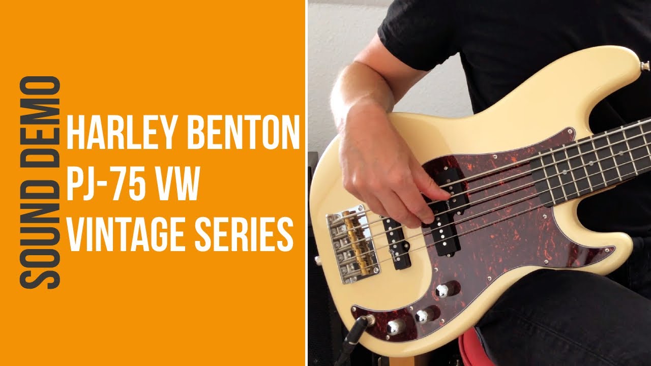 Harley Benton RB414 Classic Series - Sound Demo (no talking) 