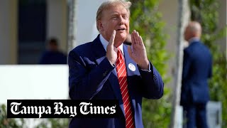 Trump votes for himself in Florida Republican primary