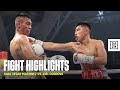 Fight highlights  julio cesar martinez vs joel cordova