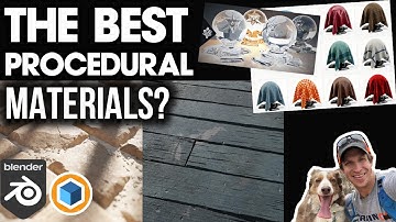The BEST Procedural Assets for Blender? Sanctus Library Updated!