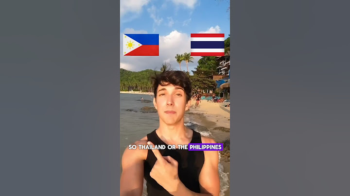 Philippines vs Thailand | WHERE SHOULD YOU TRAVEL 🇵🇭🇹🇭