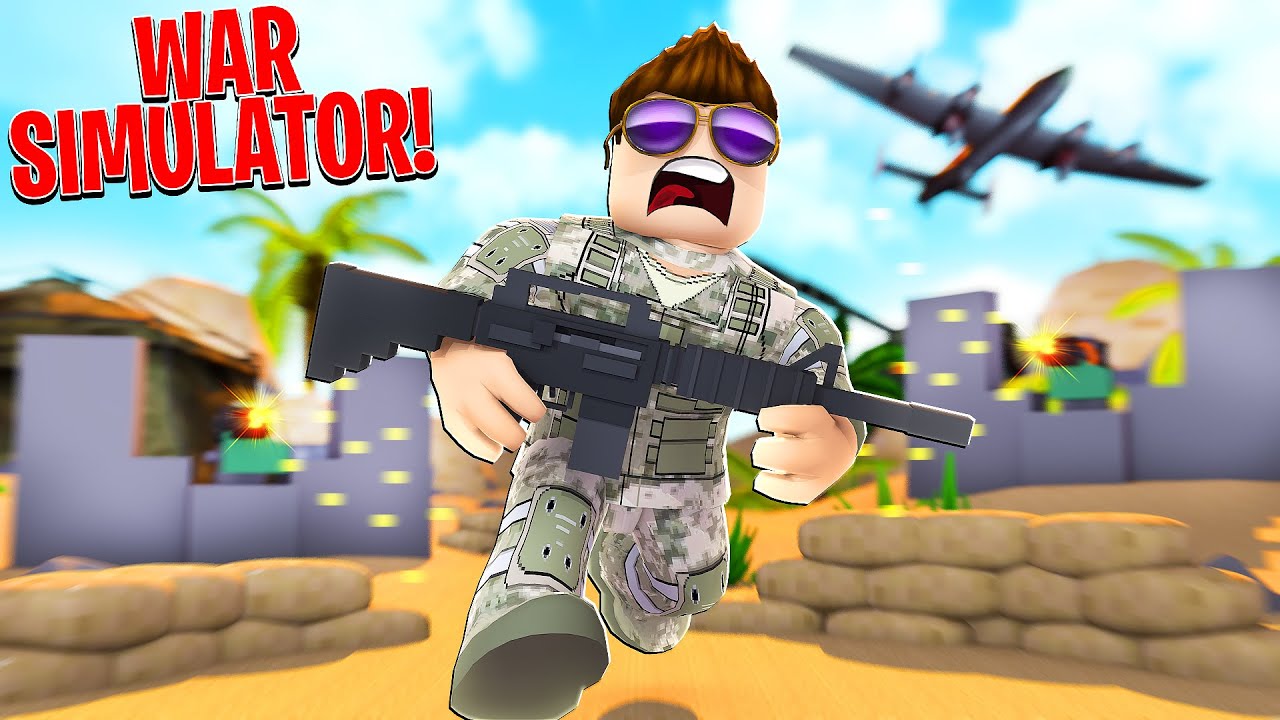 Vi VINDER KRIGEN (skyd generalen)! - Roblox War Simulator Dansk med ComKean
