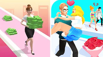 Money Run 3D Billionaire 5x All Levels Gameplay Walkthrough