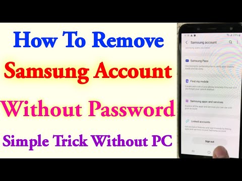 How to Remove Samsung Account Without Password |Factory Reset of Samsung Account Enabled Phone Trick