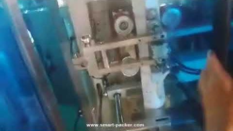 Automatic candy bag sachet multi heads weighing filling vertical bag packaging machine