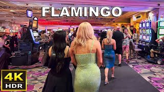 [4K HDR] Flamingo Las Vegas Walking Tour | May 2024