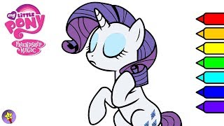 Mlp My Little Pony Coloring Book Mlpfim Rarity Coloring Page Mlp Mane 6