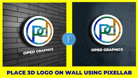 How to Create a 3D Wall Logo Mockup in Pixellab