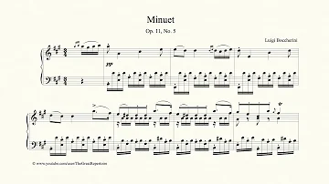 Luigi Boccherini, Minuet