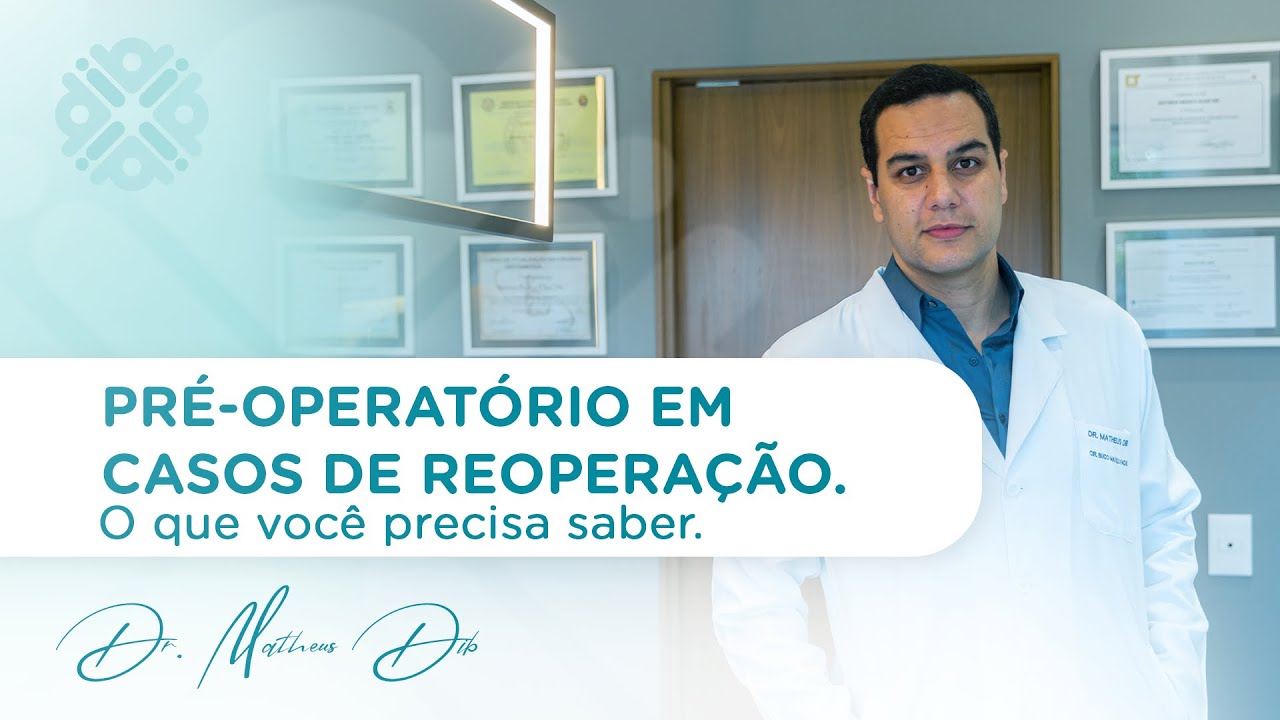 PRÉ-OPERATÓRIO EM CASO DE REOPERAÇÃO – CIRURGIA ORTOGNÁTICA