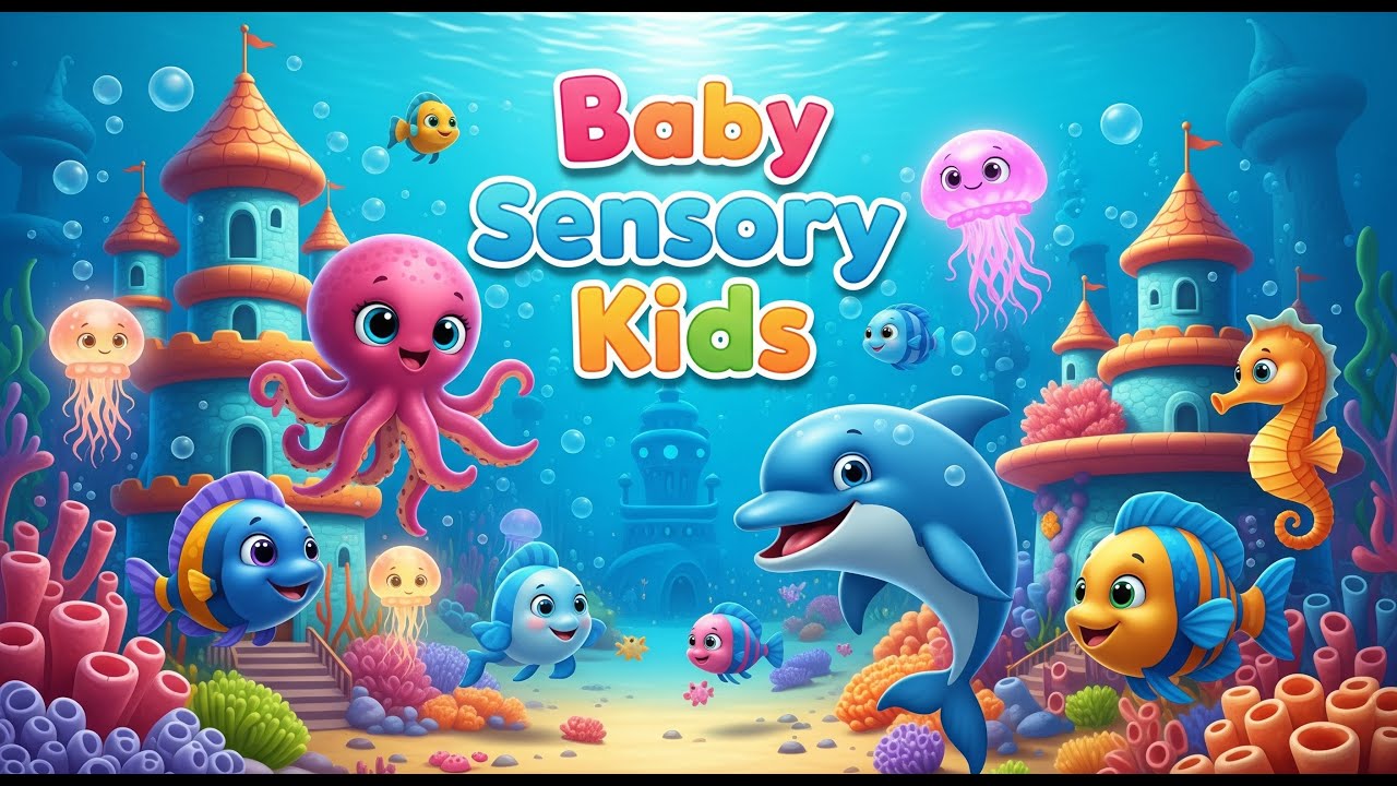 Baby Party Sensory -   Dance Sensory Mix Animation 3D Fruits Dance Party! 2025🥦