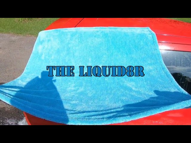 TRC LIQUID8R Drying Towel vs Meguiar's Water Magnet - Review 