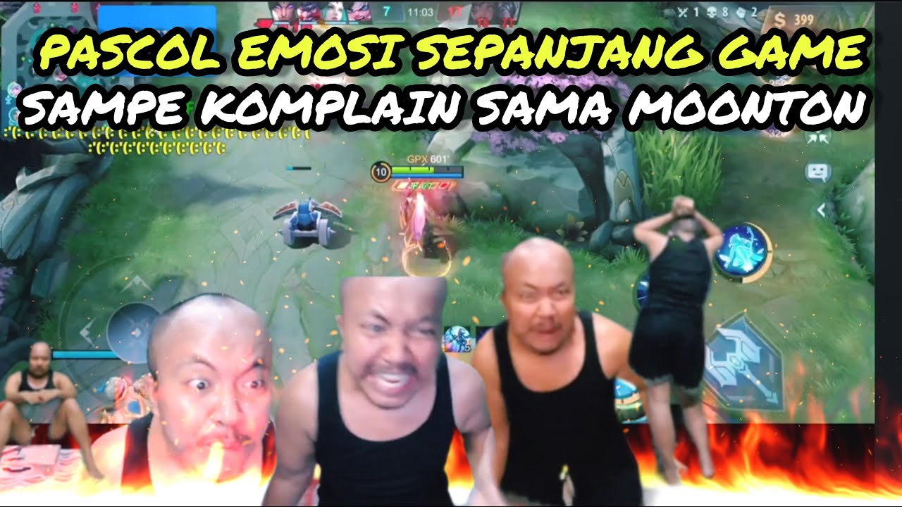 Moonton Tolong Rumput Di Mobile Legends Di Potong!! Pascol Ngamuk Sampe Marahin Moonton Dan Penonton
