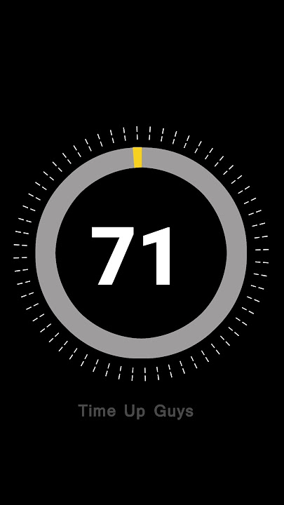 Wait For It... ⏳ The Most Intense 71-Second Countdown Ever! #challengeaccepted