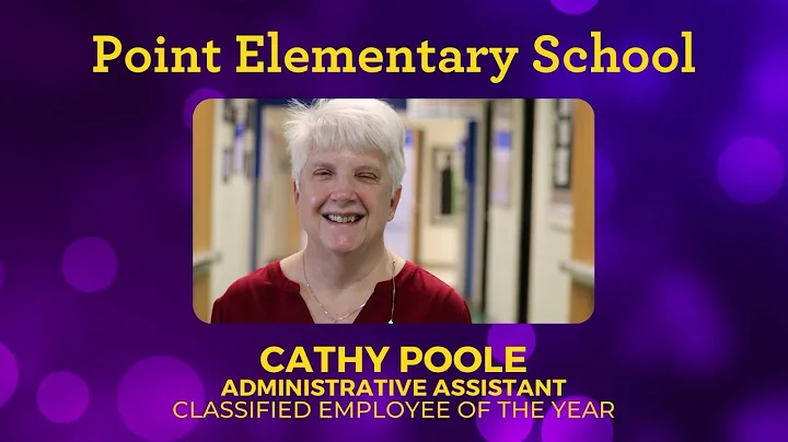 2022 Point Elementary Classified Employee of the Y...