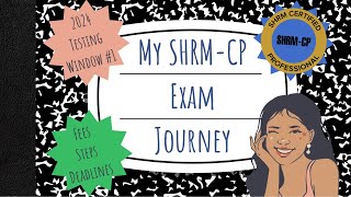 My SHRM-CP Certification Journey - The First Six Months | Earn Your SHRM-CP Credential with Me!