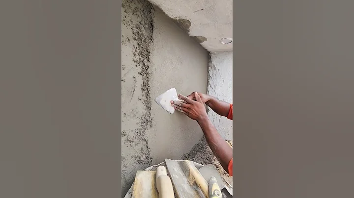 Plastering methods 👌👌#construction #shortsfeed #satisfying #skills #plasterwork #shorts