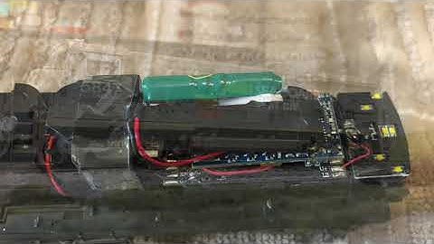 Soundtraxx Tsunami2 With Scale Sound Systems Custom Speakers Installed Rapido B36-7