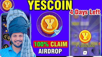 Yellow YES coin New secret Trick😱 Watch Till End 💯 New Updated Script 💯 Working ✅