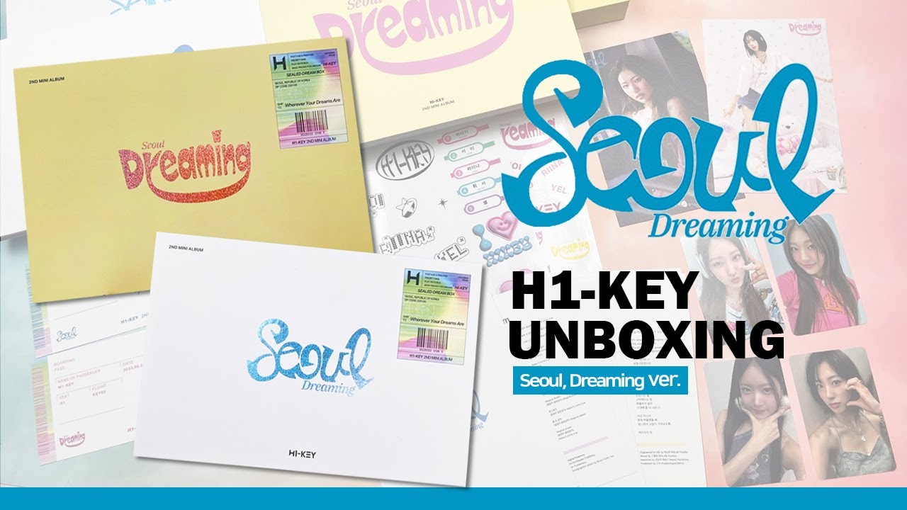 💿UNBOXING💿 H1-KEY 2nd Mini Album 'Seoul Dreaming' [Seoul