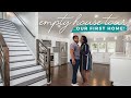 EMPTY HOUSE TOUR!! Metro Atlanta New Build | We Bought Our First Home + Dream House (Newly Engaged)