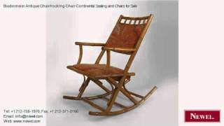 http://www.newel.com - Newel.com: Biedermeier Antique Chair/rocking Chair Continental Seating and Chairs for Sale (Newel Art 