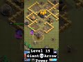 Queen level 15 Giant arrow ability | #clashofclans #clashofclanstipsandtricks #COC