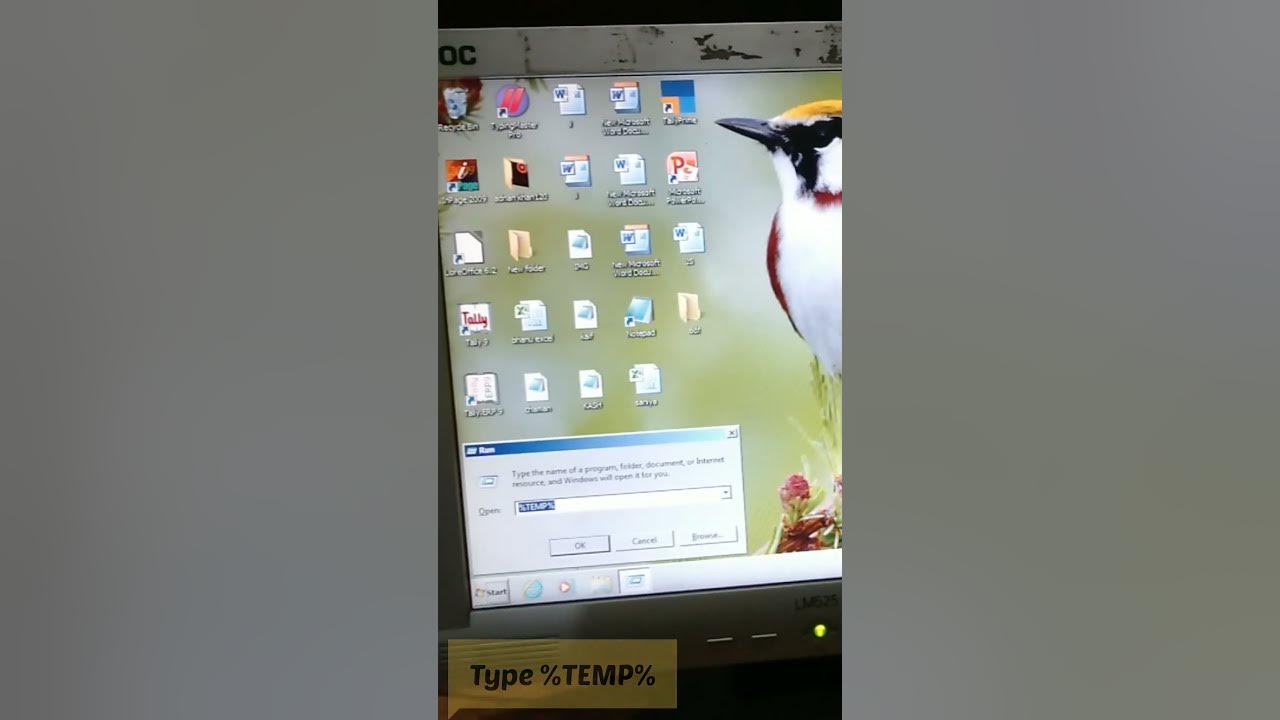 How to open temp folder in desktop or laptop 05 short 