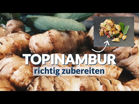 Video: Wie Man Topinambur Kocht