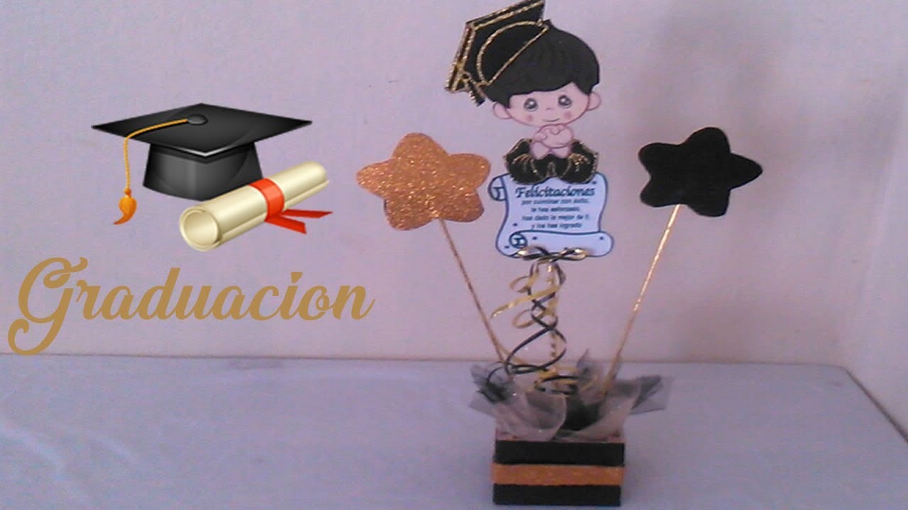 Centros de mesa para graduación