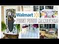 Walmart FRONT PORCH MAKEOVER on a BUDGET 🌿GARDEN WITH ME ~ Olivia's Romantic Home DIY