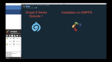 Drupal 9 installed on AMPPS 3.9