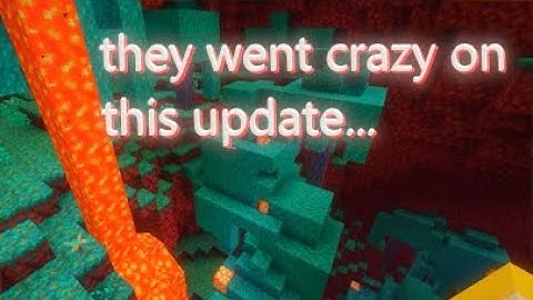 the first minecraft 1.16 snapshot is OUT!