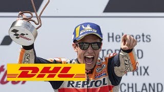MotoGP #BestBikeMoment 2019 German GP: Moment A - Marquez celebrates 10th win in style