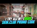 I TRY ALL IN (1000$) 🤑 (SKINCLUB PROMO CODE 2024) SKINCLUB FREE PROMO CODE 2024