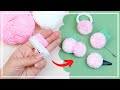 Нежные Миниатюрные Цветочки из Ниток 🌸🧶🌸 Cute Miniature Flowers made of Thread