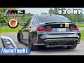 630HP BMW M3 G80 Manhart REVIEW on AUTOBAHN [NO SPEED LIMIT] by AutoTopNL