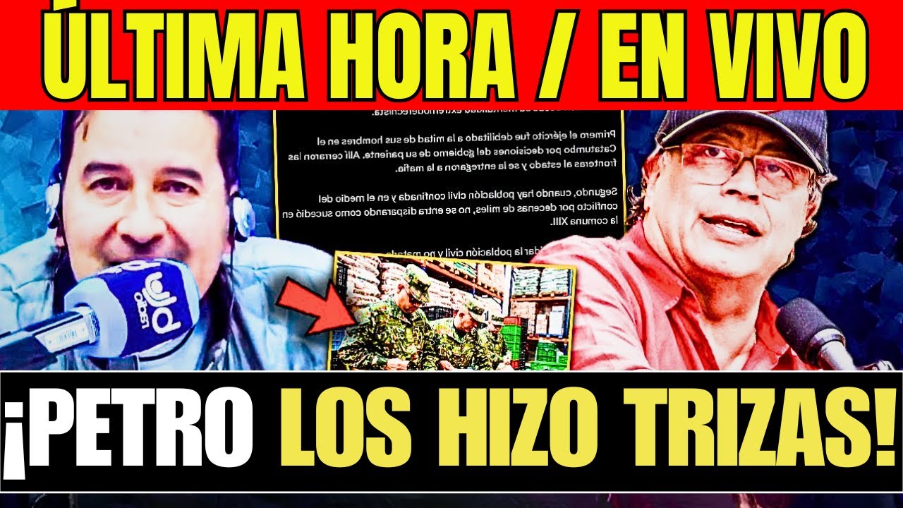 ¡ENTREVISTA HISTÓRICA! El Día que Gustavo PETRO APLASTÓ a Néstor Morales de Blu Radio