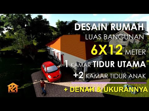 Rumah 6x12 meter 3 kamar  tidur  YouTube